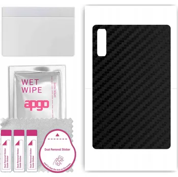 Pouzdro na mobilní telefon Fólie / Ochranná fólie na ZÁDA pro Lenovo Pad Pro 12.7 - Karbonový Vzhled