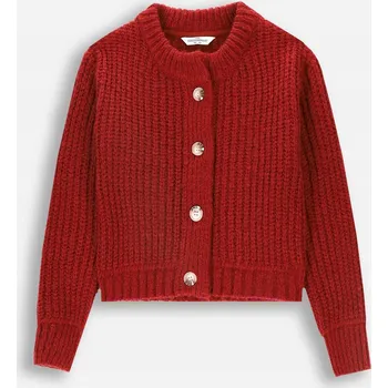 Dámský svetr Coccodrillo dětský svetr hnědý polyester velikost 152