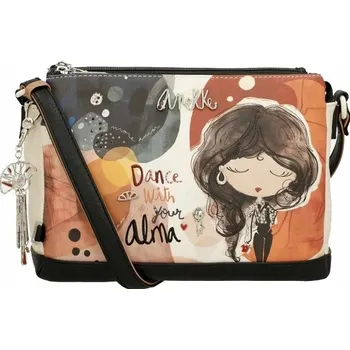 Anekke kabelka eko kůže, vícebarevná