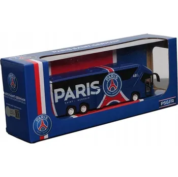 autíčko Klubový autobus PSG 1:50 Tmavě modrý