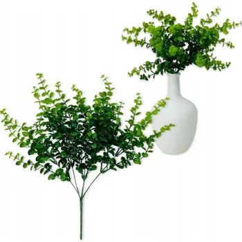 umělá květina PUGET Z BUXUSU, LISTÍ, EUKALYPTU 40 CM