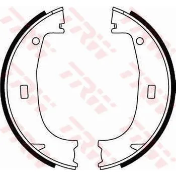 Autodíl Sada brzdových čelistí, parkovací brzda LUCAS GS8594