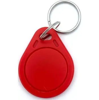 Přístupový čip Mifare Desfire EV1 4K 13,56MHz - červená ISO/IEC 14443A-4