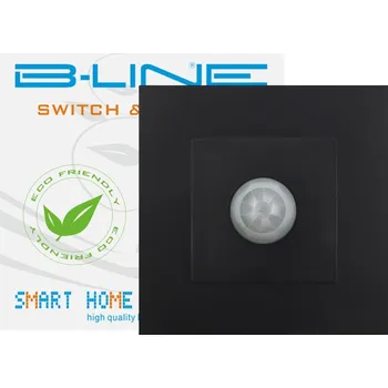 POHYBOVÝ SENZOR INFRAČERVENÝ DETEKTOR BÍLÝ V RÁMEČKU DELUXE B-LINE