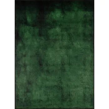 Koberec Koberec BCF 220cm x 160cm Zelený Loft Protiskluzový Moderní s Krátkým Vlasem