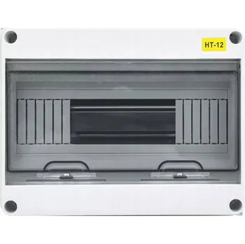 Rozvaděč POVRCHOVÁ ROZVODNICE IP65, 12 MODULŮ, NA OMÍTKU