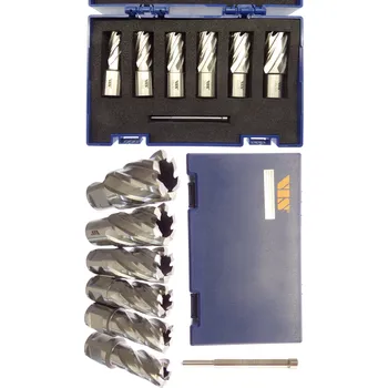 Vrták Sada 6 děrovek / vrtáků do plechu 14-24 mm