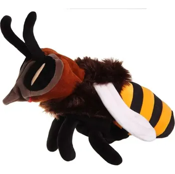 maňásek 2 v 1 - Larva - včela od firmy Noe (oboustranná hračka)