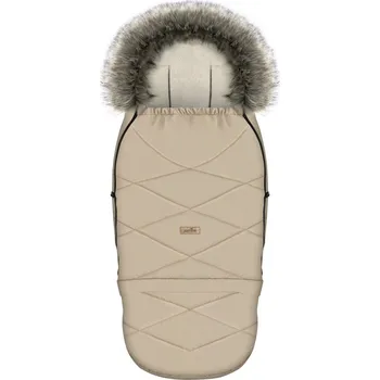 Fusak Fusak zimní s kožíškem - světle béžový
