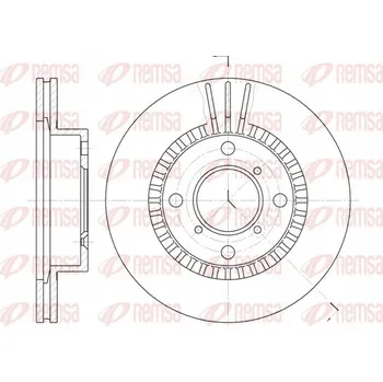 Brzdový kotouč Brzdový kotouč REMSA