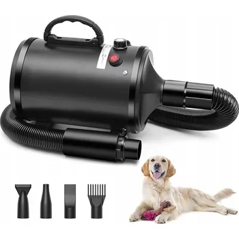 Zabezpečení domácnosti MOCNA SUSZARKA SRSTI PRO PSA A KOČKU 2000 W SE 4 TRYSKAMI PRO GROOMING