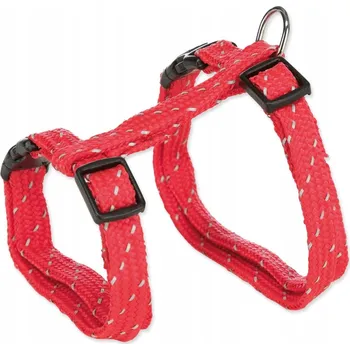 Postroj pro psa Postroj + vodítko textilní pro kočky Trixie, délka 130 cm, obvod hrudníku 18 cm, vícebarevné