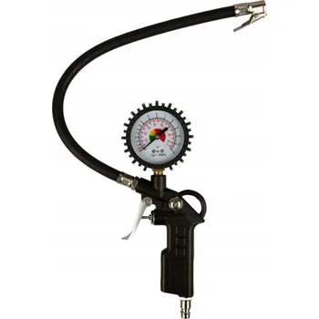 Příslušenství ke kompresoru Hustič pneu s manometrem, rychlospojka 1/4" - HTA830042