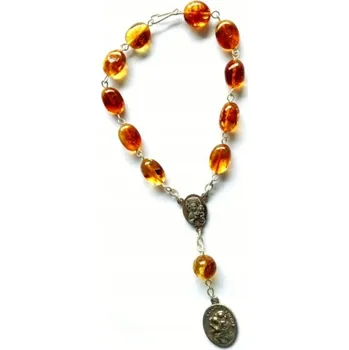 Vůně do auta Přívěsek sv. Kryštof do auta Jantar