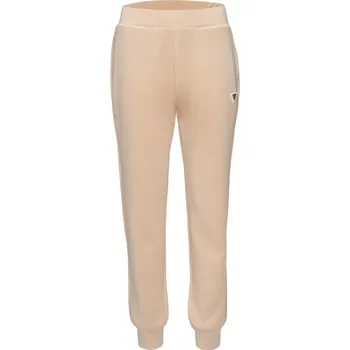 Dámské Kalhoty GUESS OLYMPE LONG PANTS V4YB08KCAY2-G1L9 – Béžová L
