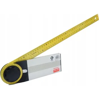 Úhloměr Nastavitelný úhelník Pro-Technik hliníkový 500 mm, přesnost 1°