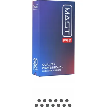 Tetovací jehla KARTUŠE MAST PRO 13MG | 0,35mm | LT | Krabička 20 ks | Jehla na tetování
