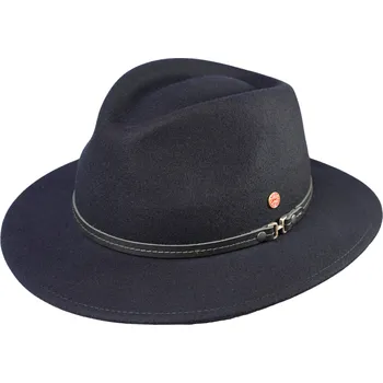 Klobouk Cestovní voděodolný modrý klobouk Mayser - Mathis Mayser (s ušní klapkami) Velikost: 61 cm (XL)