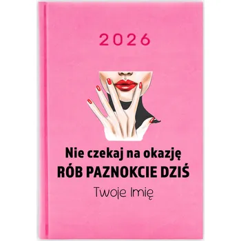Kalendář Knižkový kalendář 2026 A5 růžový