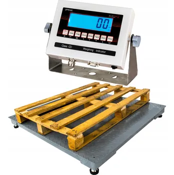 Průmyslová váha VÁHA PALETOVÁ PLATOVÁ CEJCHOVANÁ 1,2x1,2 2t 2000KG S OVĚŘENÍM DO 2027