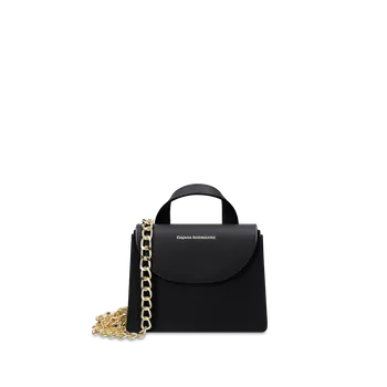 Kabelka Khloe Bohemian "NERO" GOLD