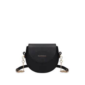 Kabelka Lia Bohemian "NERO" Zlatá