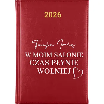 Kalendář Knižní kalendář 2026 A5 červený