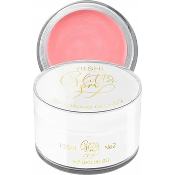 Lak na nehty YOSHI GlitterPRO Stavební Gel 15 ml č. 2