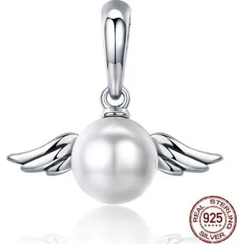 Korálek Prosperk Korálek stříbrný na náramek angel pearl S0554