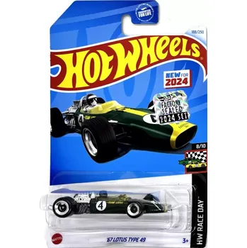 67 Lotus Type 49 (Nr. 4) Green-Black - HOT WHEELS