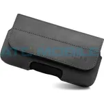 Pouzdro POSH podélné kožené se zavíráním 6XL, černé a zpět 84 Kč s ATC Clubem