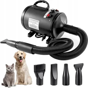 Kosmetika pro psa FÉN NA SRST PRO PSY A KOČKY, REGULACE VZDUCHU, PRO STŘÍHÁNÍ A ÚPRAVU SRSTI