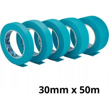 Lepicí páska Voděodolná lakýrnická maskovací páska 100°C | 30mm x 50m | Q-Refinish