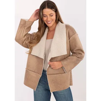 Dámská casual bunda Béžová přechodná bunda IT-