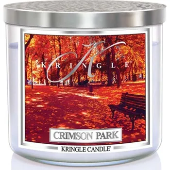 Svíčka Kringle Candle svíčka 3-knotá Crimson Park, 411 g