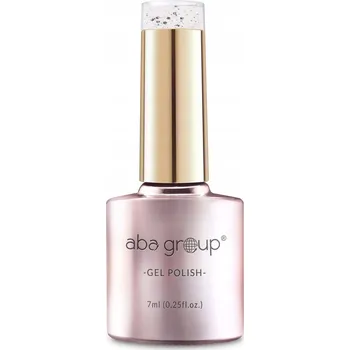 Přípravek na nehty Top Coat na nehty bez výpotku s třpytkami, stříbrný, pro manikúru Scarlet Aba Group 7 ml