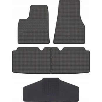 autokoberec Gumové autokoberce Edecor, sada 5 kusů