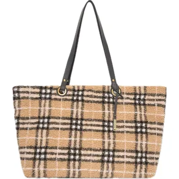 Kabelka Dámská shopper kabelka Bulaggi Geruite 31679 - krémová