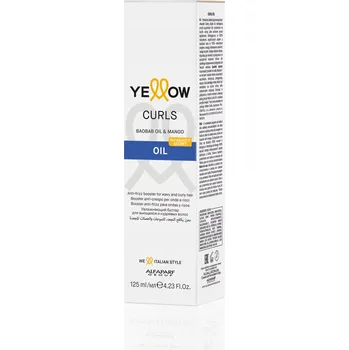 Vlasová regenerace Alfaparf Yellow Curls olej pro vlnité vlasy