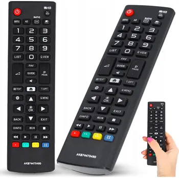 Dálkový ovladač Dálkový Ovladač Cadro Dálkový Ovladač pro TV LG univerzální náhrada černá