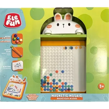 ostatní stavebnice Elefun Magnetická Mozaika 5 barev 20 Vzorů