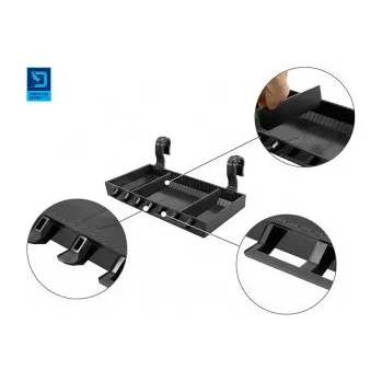 Polička na rodpod Delphin ShelfPOD / černá 20x10x3cm