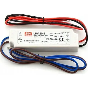 Napájecí zdroj Mean Well LPV-20-5 5V 3A 15W