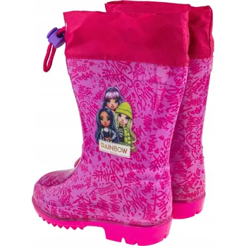 Dívčí holínky Perletti holínky holínky Rainbow High velikost 26-27