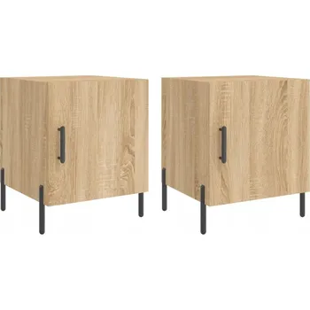 Noční stolek Noční stolek dub sonoma 40x40x50 cm, 2 ks