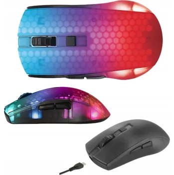 Bezdrátová myš Deltaco GAM-145-W, optický senzor