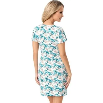 Dámské noční prádlo Noční košilka Donna Irmina - viskóza Mořská zeleň S(36)