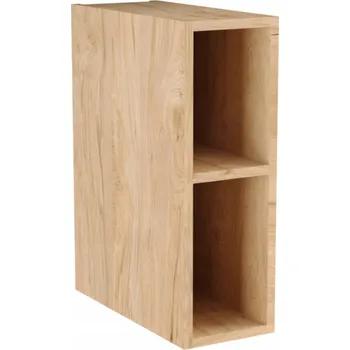 regál Úzký regál 20 cm s 1 policí, ořech