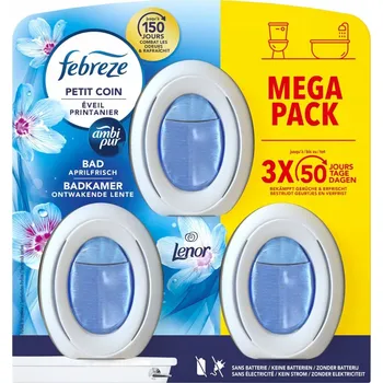 Osvěžovač vzduchu Ambi Pur Osvěžovač vzduchu do koupelny Probouzející se jaro 3 kusy