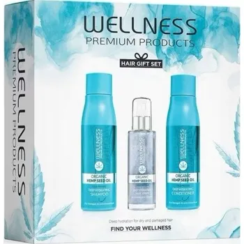 Kosmetická sada Wellness Deep Hydrating šampon sérum kondicionér